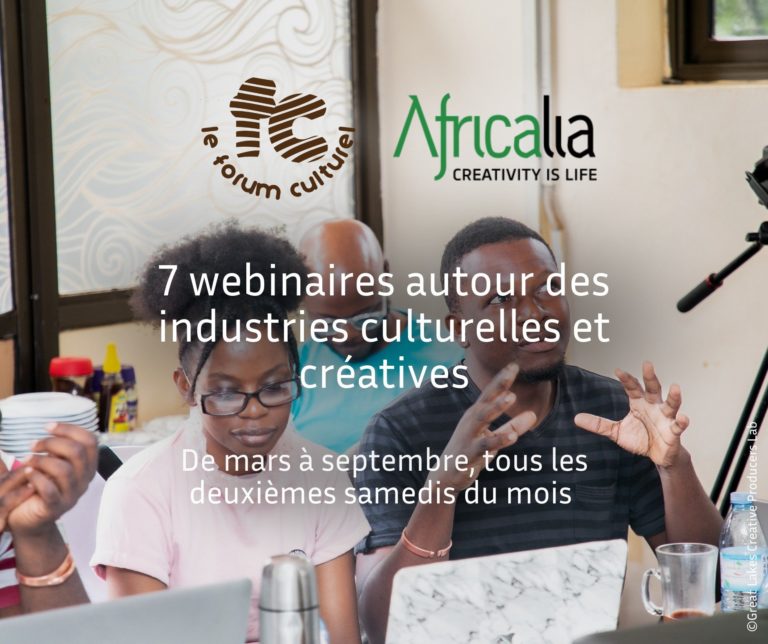 7 webinaires autour des industries culturelles et créatives