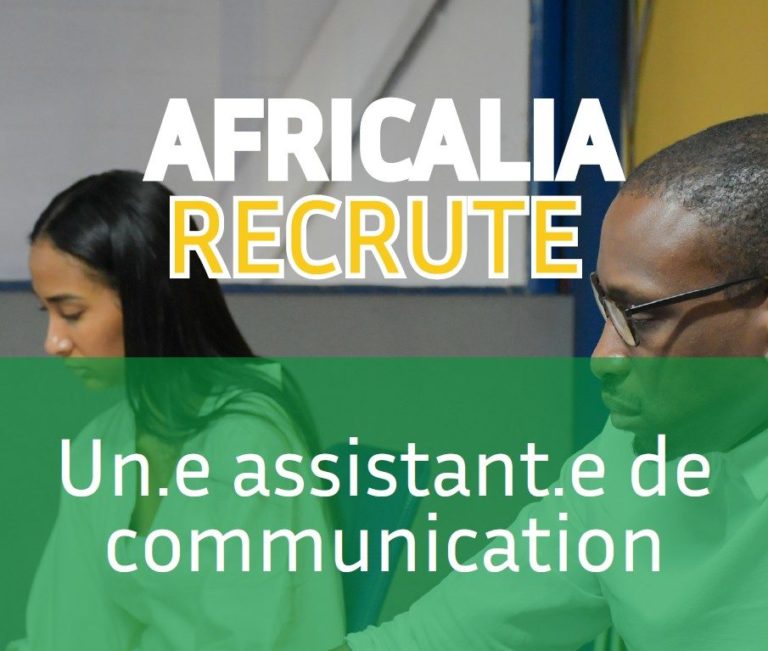 Africalia recrute un·e assistant·e de communication